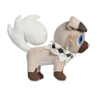 Officiële Pokemon center knuffel Rockruff 23cm lang